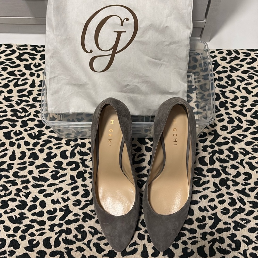 M. Gemi Italian Suede Pumps